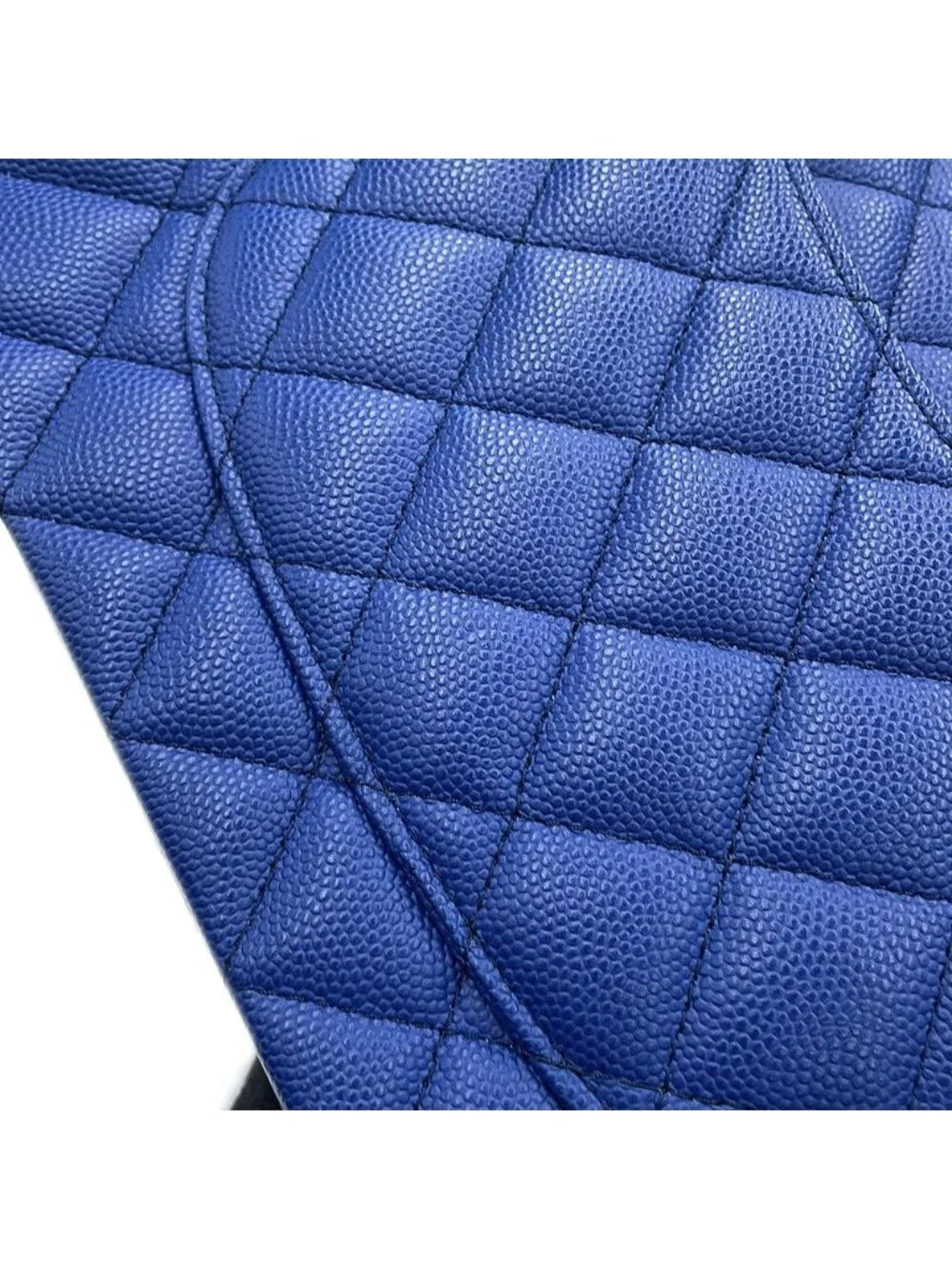 Chanel Chain Shoulder Bag Quilted 25 CC Logo Double Caviar Leather
